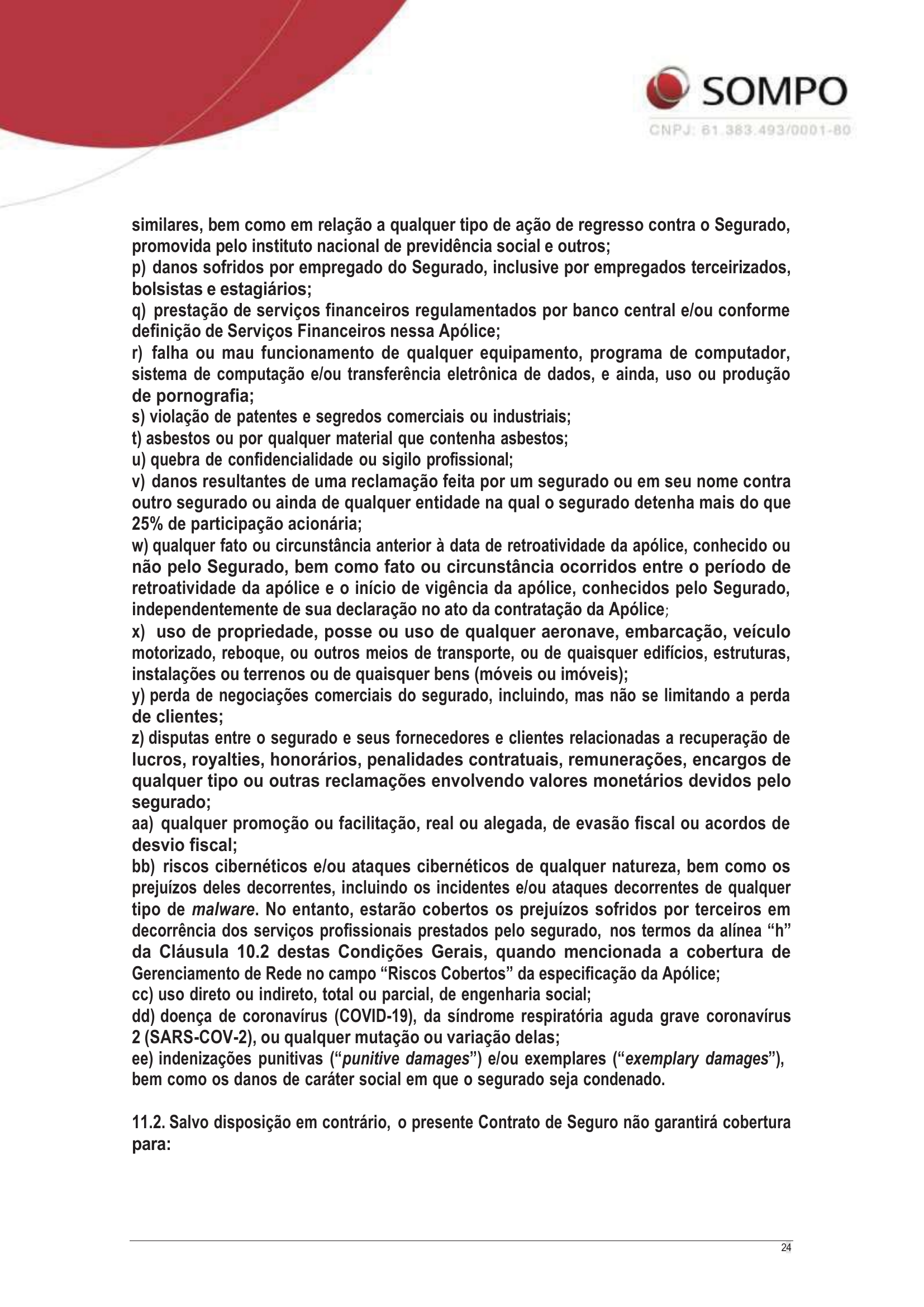 Apólice seguro 2025 pagina 28