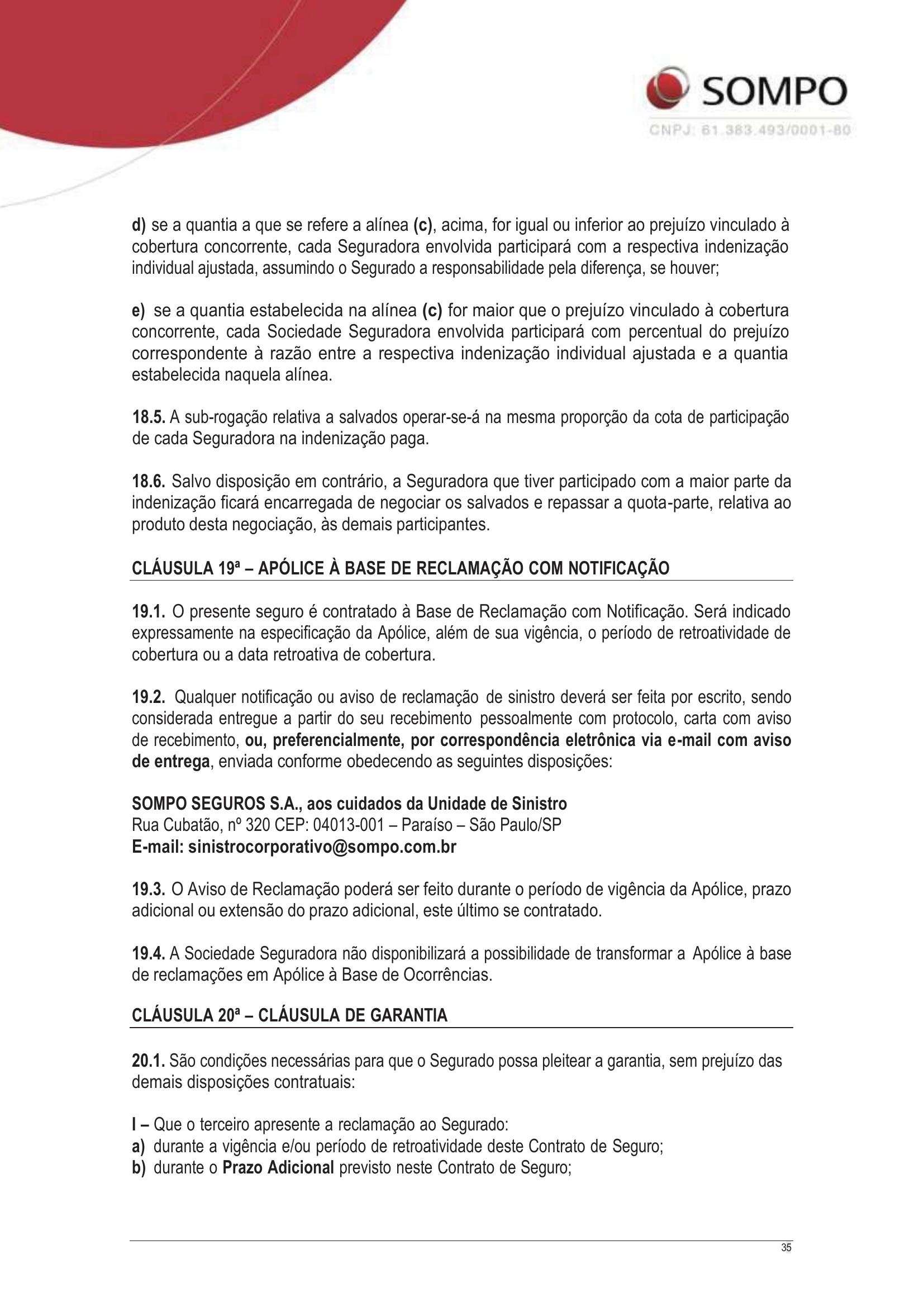 Apólice seguro 2025 pagina 39