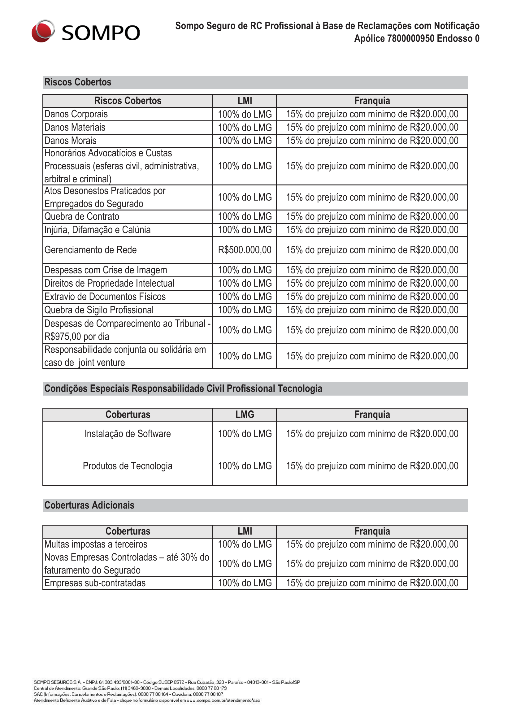 Apólice seguro 2025 pagina 4