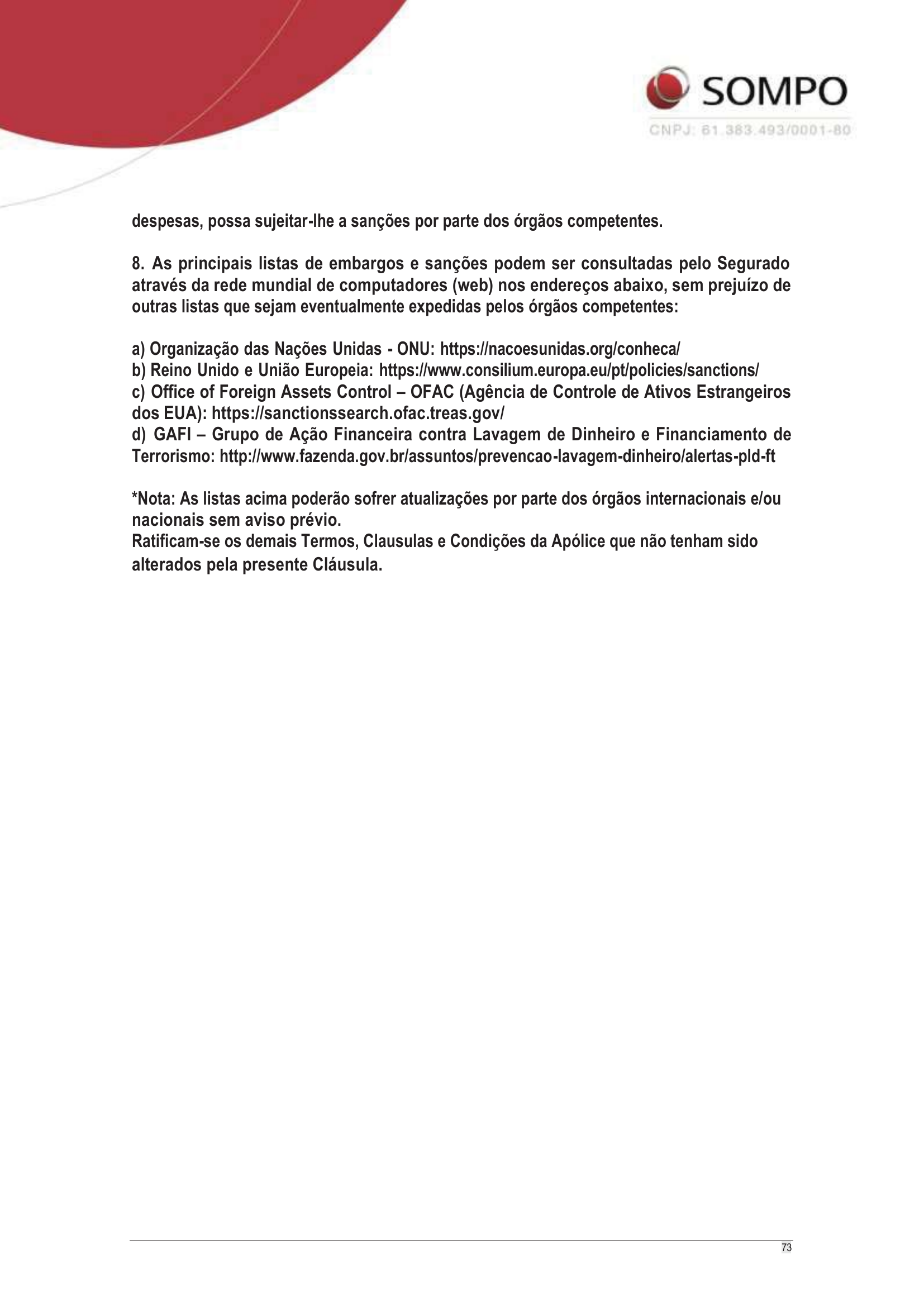 Apólice seguro 2025 pagina 54
