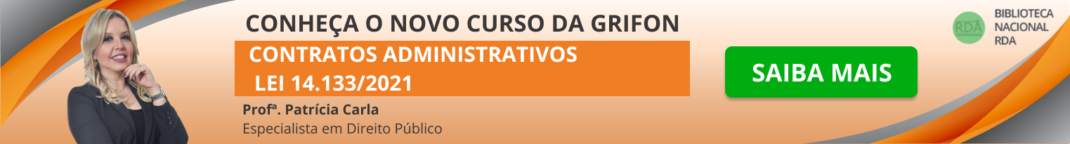 Novo curso: Contratos Administrativos Lei 14.133/2021